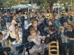 Renoir, Le Moulin de la Galette, 1876 oil on canvas